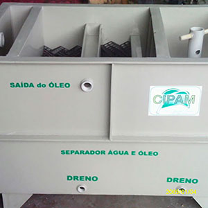 Separador de Água e Óleo para Lava Rápido